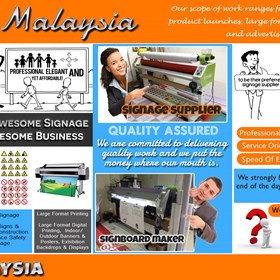 signage supplier: Signboard Malaysia